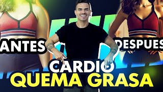 Ejercicios para BAJAR DE PESO  RUTINA en CASA 20 MIN 🔥 Cardio  HIIT [upl. by Selby936]