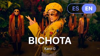 Karol G  Bichota Lyrics  Letra English amp Spanish [upl. by Burta]