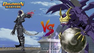 Beelzemon Awaken VS Lucemon SM Awaken Digimon Masters Online [upl. by Adnala]