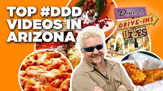 Top DDD Videos in Arizona with Guy Fieri  Diners DriveIns and Dives  Food Network [upl. by Gnah]