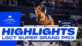 Longines Global Champions Super Grand Prix HIGHLIGHTS [upl. by Eirrod]