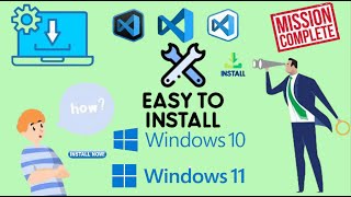 How to Install Visual Studio Code Windows 10  11  As Programmer  Visual Studio  Best Code Editor [upl. by Ettinger462]