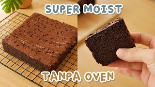 TANPA OVEN Super Moist  Gluten Free BOLU KUKUS KETAN HITAM Enakk Bangett [upl. by Amati]