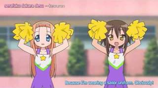 Lucky Star OP  Opening  Intro HD 720p Subtitled らき☆すた [upl. by Danczyk]