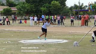 Womens U20 Discus throw  35th Tamilnadu State Junior Open Athletics Championships 2022 [upl. by Amorete656]