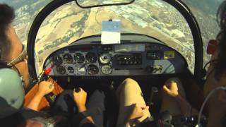 CAP10B Aerobatics  Wingover crossing our own wake turbulence at 025 [upl. by Aleron]