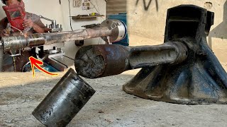 Effective process  How Nimble Mechanic Repaired Emergency A Broken Suspension Trunnion Shaft… [upl. by Eniger12]