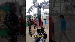 Election 2024 Election at mo Gaon Jajpur Election vote viral videos jajpur election odisha [upl. by Ythomit996]