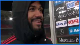 Eric Maxim Choupo Moting Interview After The Game Stuttgart 1 vs 2 Bayern Munich [upl. by Rabbaj]