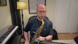 20242025 TMEA Texas AllState Jazz Saxophone Etude 2 Ballad  Dr Justin Pierce tenor saxophone [upl. by Anissej]