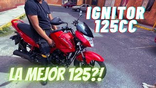 Review de la ingnitor 125 de hero la mejor moto 125 [upl. by Hajidahk]