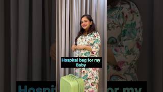 Things I packed in my hospital bag for my baby  Shorts  Rashmitha Poojary  Vj Pawan Singh [upl. by Yona]