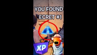 fortnite but I leaked the first secret xp collectable on the map [upl. by Ynnij185]