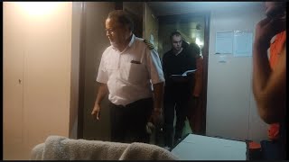 Room Inspection by Captain on board ship  Merchant Navy Vlog [upl. by Tunk]