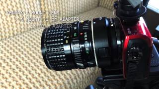 How to Use Old Lenses on Your EOS M Body Wrench 4 Custom Function 7 [upl. by Eelnyl91]