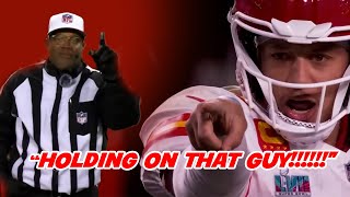 MAHOMES amp CHIEFS Scripted Moments Compilation rigged refs [upl. by Airtemak]