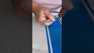 Repainting the Pontoon Fencing boat pontoonrestoration pontoon diy [upl. by Bobine]