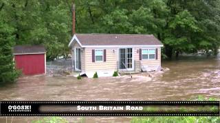 Aftermath of Irene in Southbury CT [upl. by Aneekat]