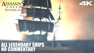 Assassins Creed Rogue  All Legendary Ships [upl. by Thier]