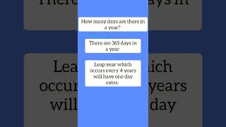 Leap Year 2024 facts Did you know didyouknow [upl. by Nohtiek]