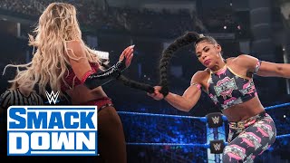 Bianca Belair vs Carmella  SmackDown Women’s Championship Match SmackDown July 16 2021 [upl. by Leigha815]