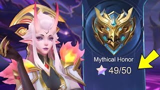 FINALLY MYTHICAL GLORY SELENA  best build and rotation 2023 [upl. by Hpeseoj77]