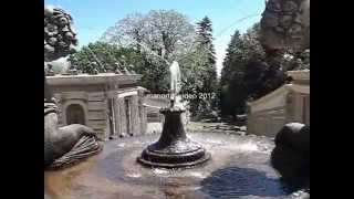 Caprarola Lazio Italy The Fountains in the Gardens of Palazzo Farnese manortiz [upl. by Nosam730]