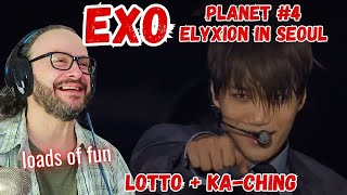 EXO PLANET 4 The ElyXion in Seoul  LOTTO  KaCHING reaction [upl. by Utir213]