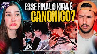 Apenas um react  Plano Perfeito  URT  AniRap Death Note [upl. by Aldus299]