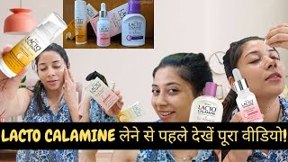 LACTO CALAMINE PRODUCTS REVIEW AND DEMO  lacto calamine Anti Blemish cream [upl. by Laufer]