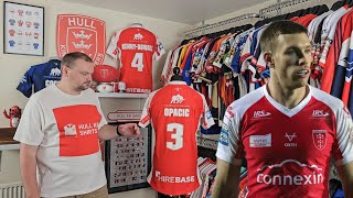 Hull KR Shirts  Talking Shirts Episode 109 Hull Kingston Rovers 2023 Home Shirt  Tom Opacic [upl. by Imot]