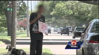 Panhandling veterans infuriate Lakeview neighbors [upl. by Eugnimod]