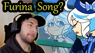 Whats Behind Furinas Music Video  Hoyofair Reaction [upl. by Ayotnom843]