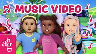 American Girl Goes GLAMPING ⛺️🎵 Glam Fam Jam  Official Music Video  American Girl [upl. by Ludwigg955]