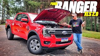 Ford Ranger XLS 20  ANDA BEM BEBE POUCO MELHOR CUSTOBENEFÍCIO MELHOR QUE A V6 CONTO TUDO [upl. by Akapol]