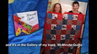 How to Stitch a Quilt in 90 Minutes with Meryl Ann Butler [upl. by Schecter]