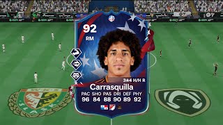 EA FC 24  92 Copa America Path to Glory Carrasquilla  Gameplay [upl. by Pammi]