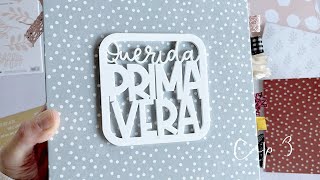 34 Curso de scrapbooking  Querida primavera [upl. by Peatroy]