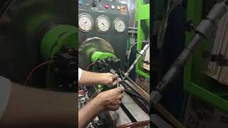 SWIFT DZIRE PUMP TESTING  Swift dzire Bosch pump testbench testing [upl. by Setsero763]