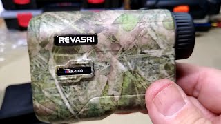 REVASRI NK1000 Hunting Laser Rangefinder good bargain [upl. by Neirb]