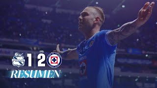 PUEBLA 12 CRUZ AZUL J12  LA MÁQUINA logra su DÉCIMA VICTORIA [upl. by Attesoj864]