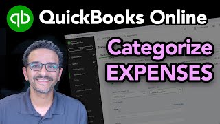 QuickBooks Online 2024 How to Categorize Expenses [upl. by Bertrand]