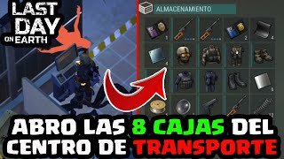 ABRO LAS 8 CAJAS DEL CENTRO DE TRANSPORTE  LAST DAY ON EARTH SURVIVAL  El Chicha [upl. by Ainomar]