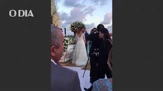 Solange Almeida e marido fazem festão de casamento [upl. by Asihtal]