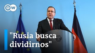 Ministro de Defensa alemán afirma que filtración militar no fue hackeo ruso sino un quoterror humanoquot [upl. by Ihn287]