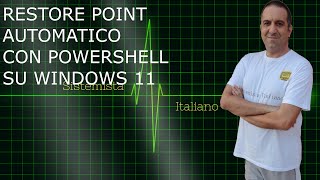 WINDOWS  Restore Point automatico su WIndows 11 [upl. by Nassir714]