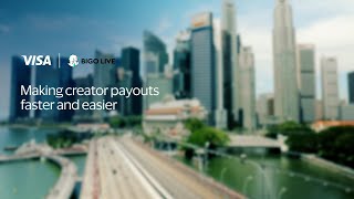 Making Creator Payouts Faster and Easier  Visa Direct and BIGO Technology [upl. by Roe651]