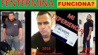 FENTERMINA FUNCIONA MI EXPERIENCIA CON ACXION [upl. by Sancho]