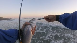 Spinning desde playa con señuelos spanish Lures [upl. by Marcel]