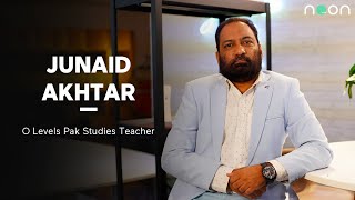 Junaid Akhtar Teaches O Levels Pakistan Studies  Noon [upl. by Enialem]